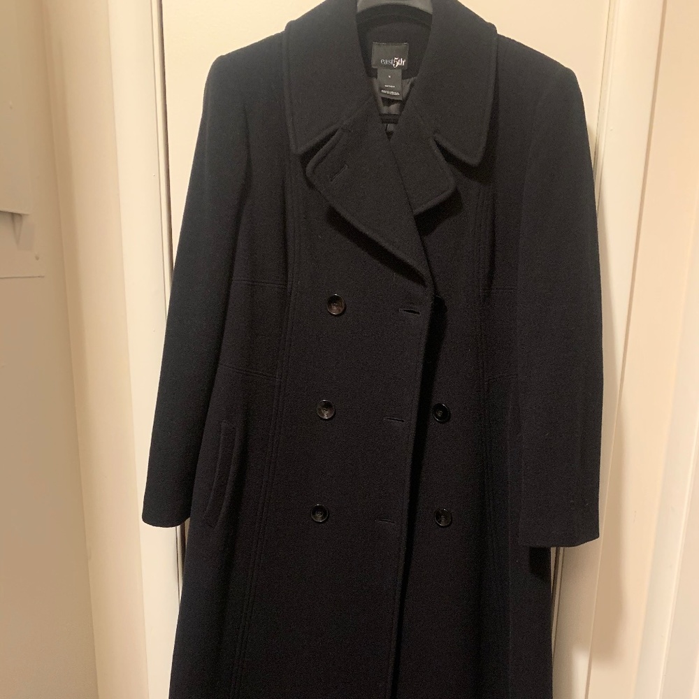 East 5th wool pea coat